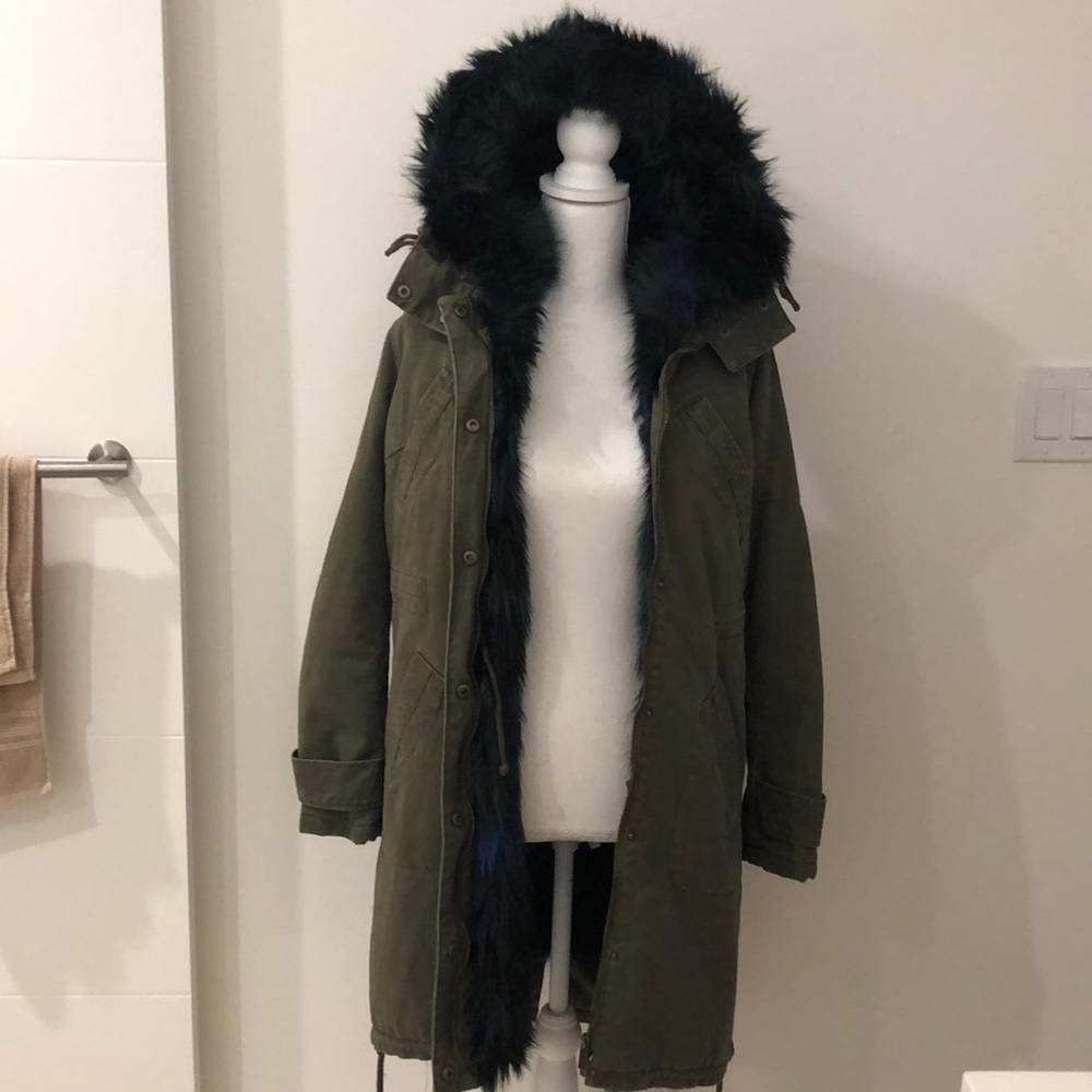 NWT BNCI coat with removable lining